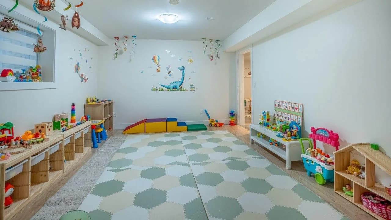 Indoor playing area in Littlemoon childcare