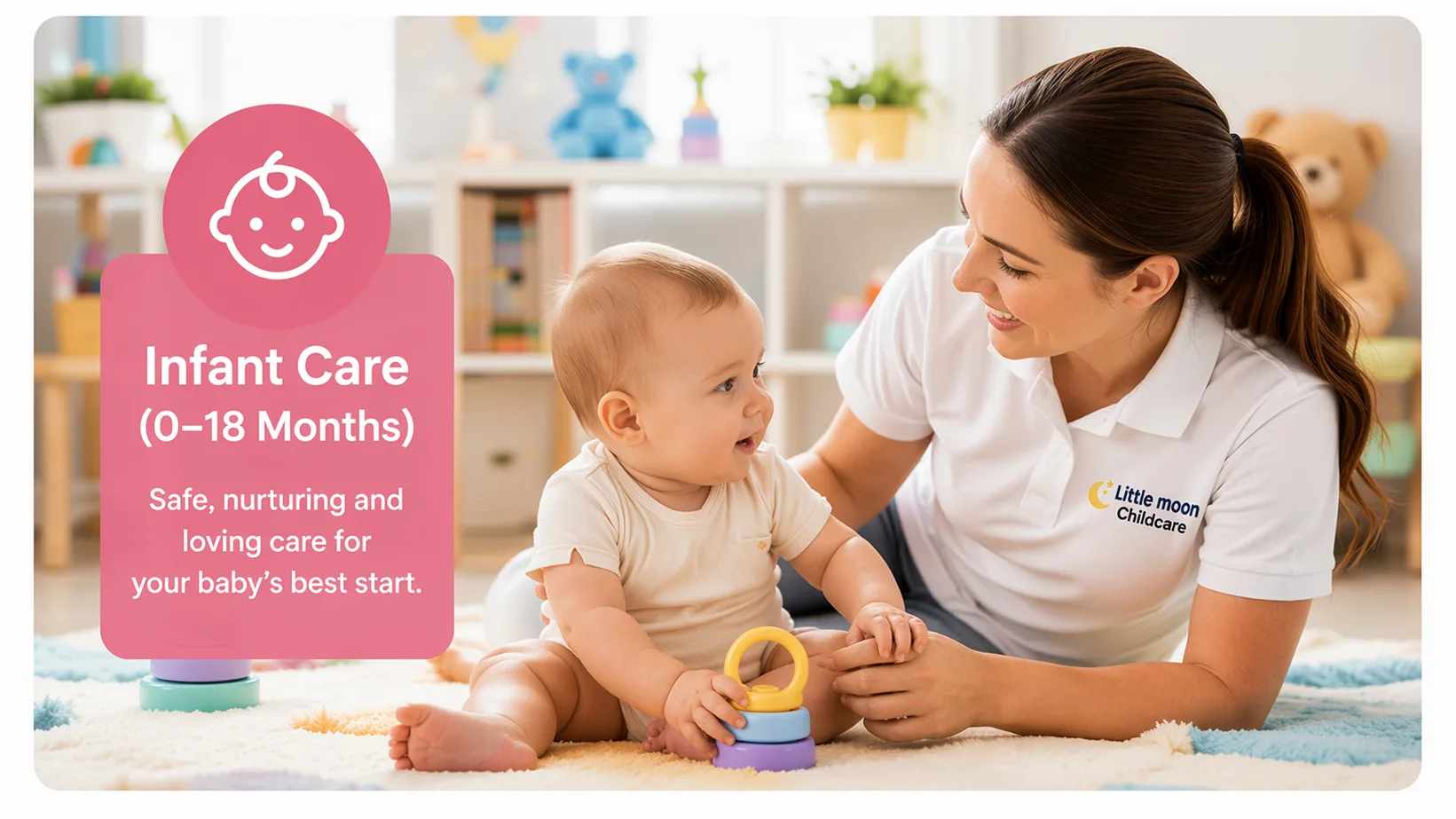 Infant care in Little Moon Childcare
